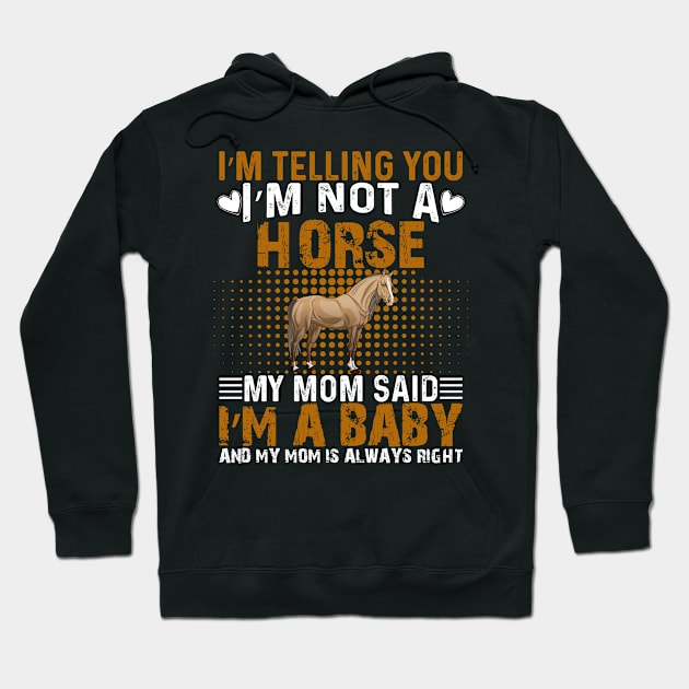 Horse Hoodie by UniqueWorld